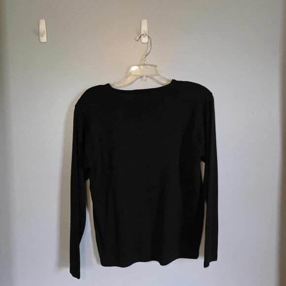 EUC Milano Black Scoop Neck Sweater - Picture 2 of 3